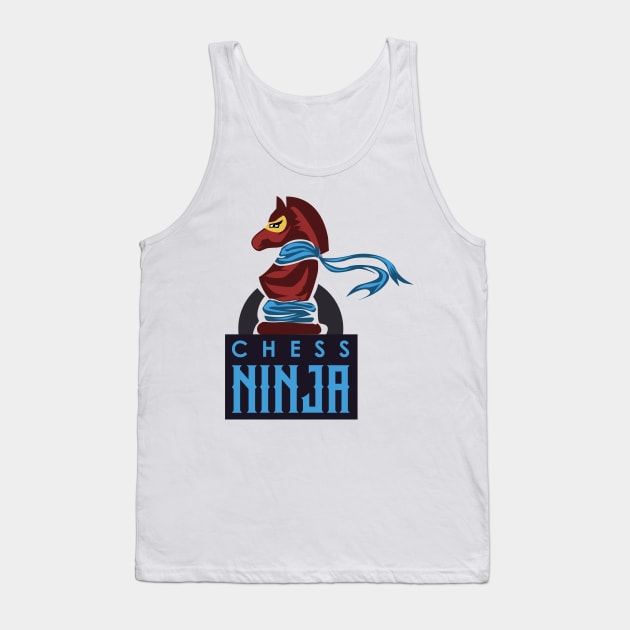 CHESS GIFT: Chess Ninja Tank Top by woormle